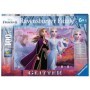 Puzzle frozen ii elsa si anna 100 piese starline cu sclipici Ravensburger - 2